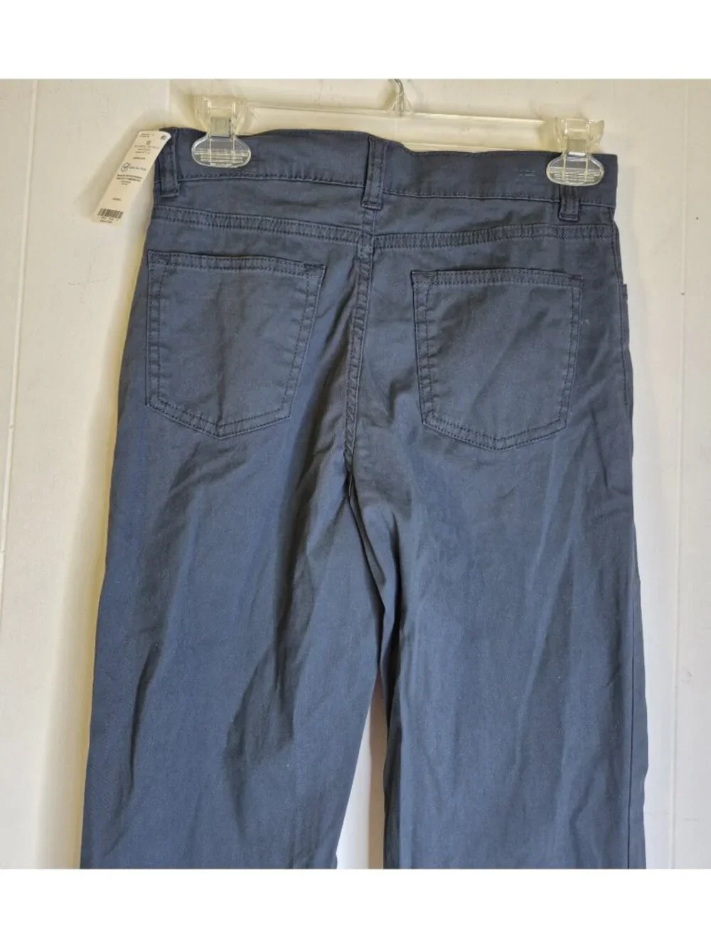 NWT CARTER'S Gray Chino Pants Youth Boys Size 12 Adjustable